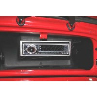 Guantera plástica para ocultar radio