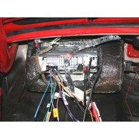 Guantera plástica para ocultar radio