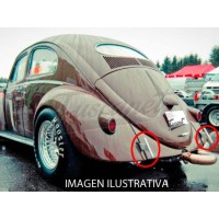 Paragolpes Modelo T-bars - Fusca - Modelo Viejo - Par