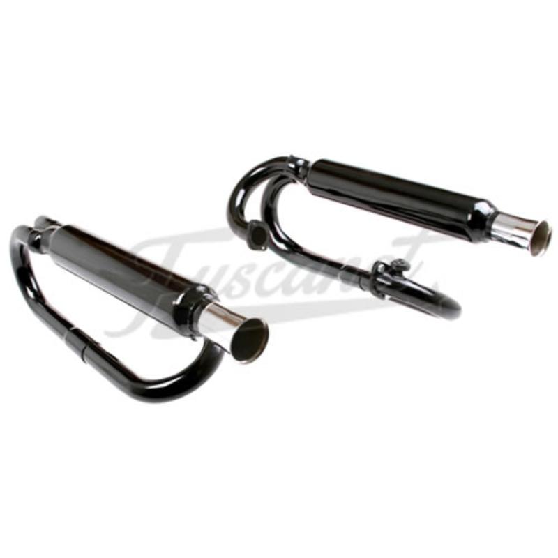 Escape para Buggy con salidas cromadas 2x1 EMPI