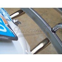 Colitas de escape cromadas con silencioso EMPI