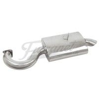 Silenciador Fatboy para Merged en acero inoxidable EMPI