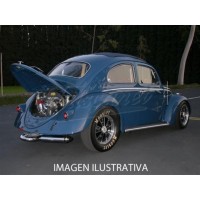 Silenciador Fatboy para Merged en acero inoxidable EMPI