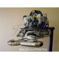 Silenciador Fatboy para Merged en acero inoxidable EMPI