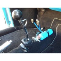 Palanca Cambios Gatillo Empi Corta VW Escarabajo Cromada