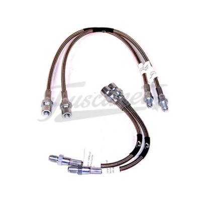 Tubos Flexibles Freno mallado inox  Escarabajo freno Disco delantero