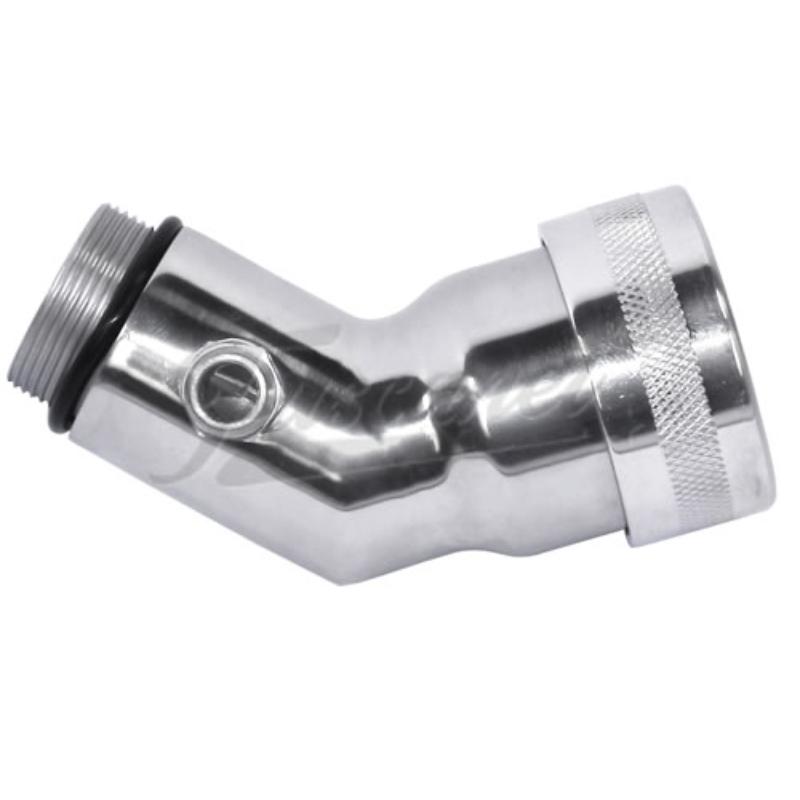 Extensor boca aceite angulado billet aluminio