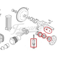 Kit para instalación cigueñal engranaje distribución