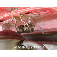 Resorte tapa motor cromado Fusca