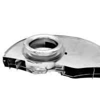 Super Carcasa Chapa Turbina EMPI Cromada