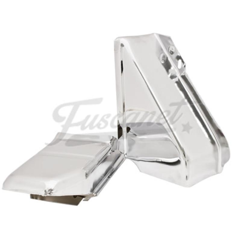 Chapas EMPI radiador desfasado VW Fusca cromadas