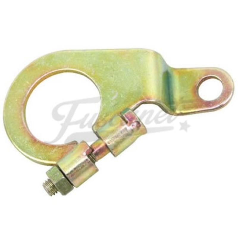 Abrazadera de distribuidor zincada