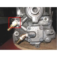 Codo en bronce 3/8 a 3/8 para full flow