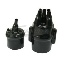 Kit distribudor y bobina impermeable negro EMPI