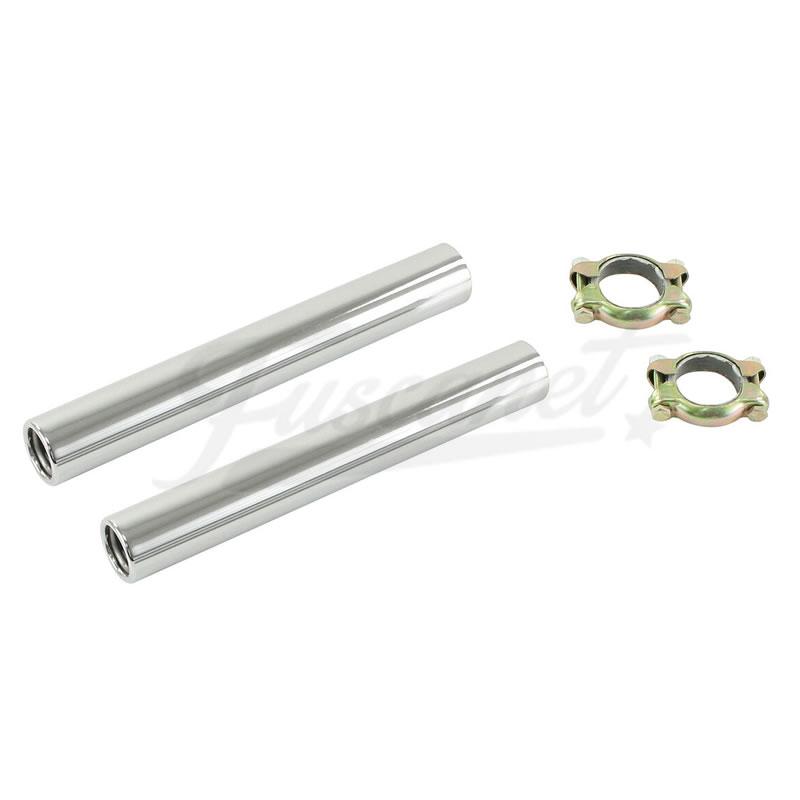 Kit Colas Flautin Escape Escarabajo Silvadora Cromada EMPI