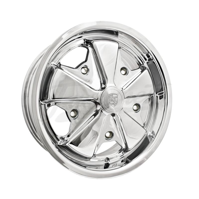 Llanta EMPI fuchs 911 cromada 5x205 R15 4.5