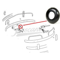 Junta defensa paragolpes Escarabajo 1200 1300 Juego