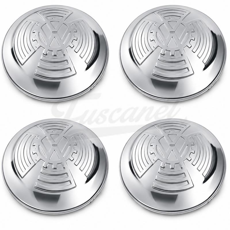 Juego Tazas Cromadas KDF 5x205 Escarabajo Kombi