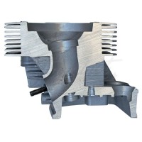 Tapa cilindros CB  panchito 94 mm resorte doble