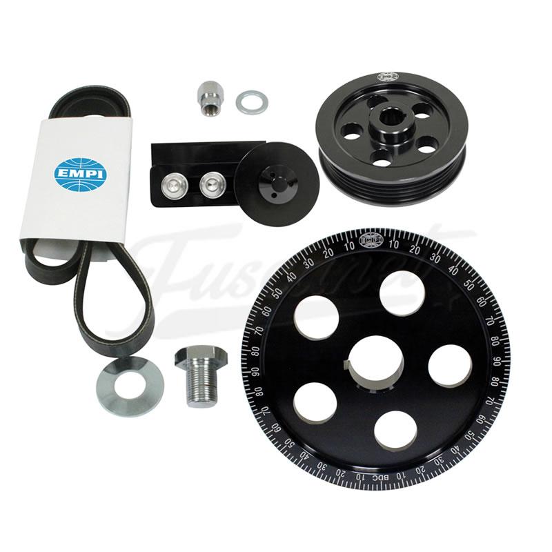 Kit poleas con tensor EMPI Negras