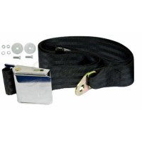 Cinturón Seguridad universal 2 puntos 183 cm EMPI negro