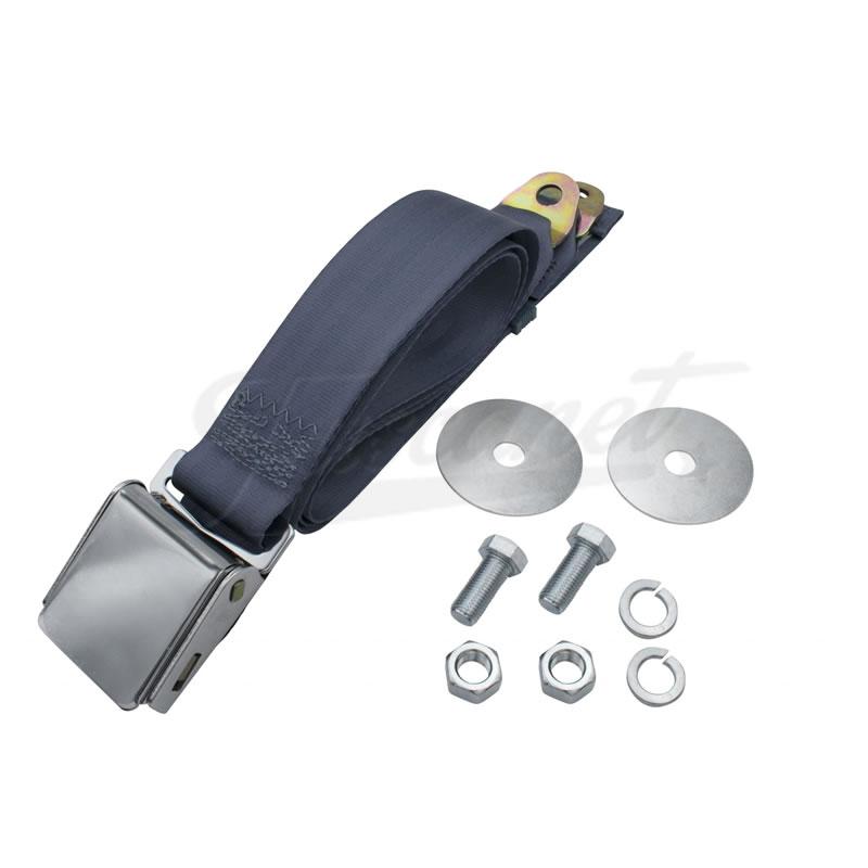 Cinturón Seguridad universal 2 puntos 183 cm EMPI azul