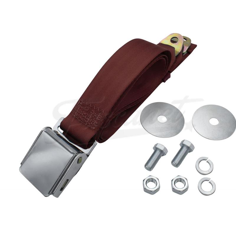 Cinturón Seguridad universal 2 puntos 183 cm EMPI Rojo