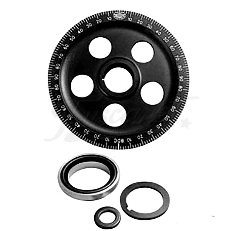 Polea cigueñal EMPI graduada Negra std c/ retén