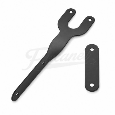 Soporte luz stop trasera Negro PowderCoat