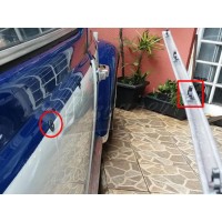 Clips moldura exterior Escarabajo ../1967 Gruesa 50pcs