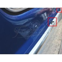 Clips moldura exterior Escarabajo ../1967 Gruesa 50pcs