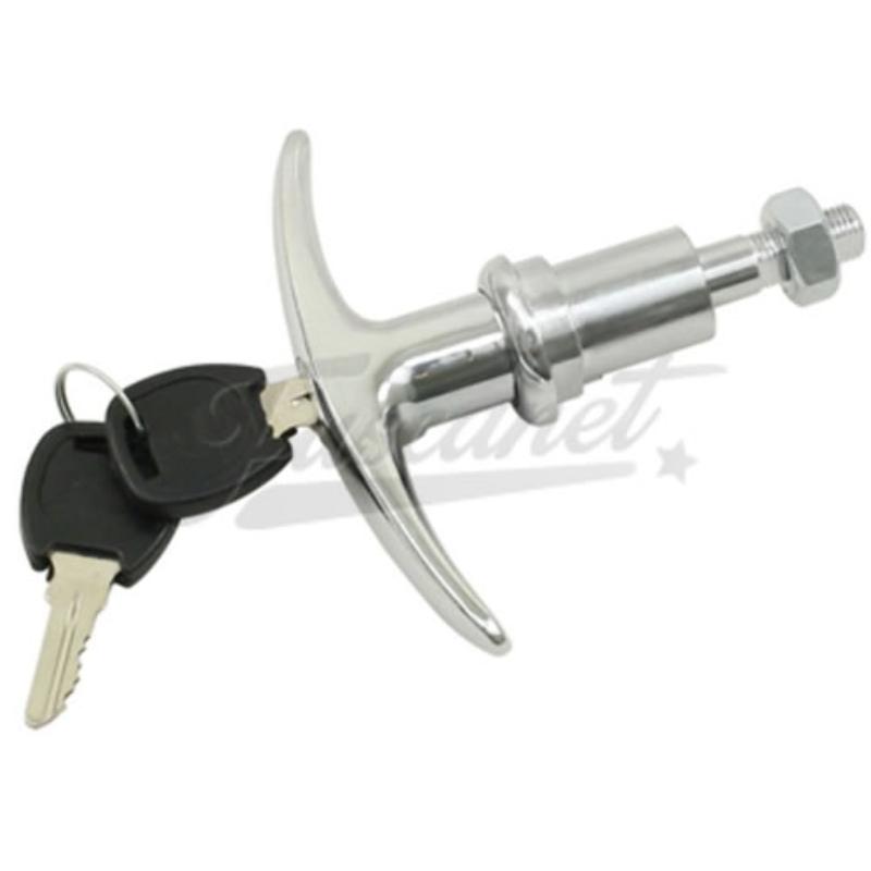 Cerradura tapa motor 62-67 con llave