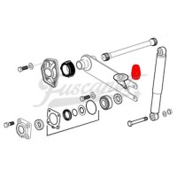 Tope goma Suspension Trasera Taco Rebote Fusca