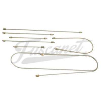 Línea Caños Metal Completa freno VW Fusca todos