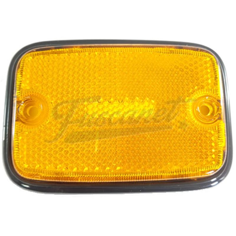 Acrílico ambar y negro para base o zócalo de señalero lateral kombi Acrílico ambar y negro para base o zócalo de señalero lateral kombi