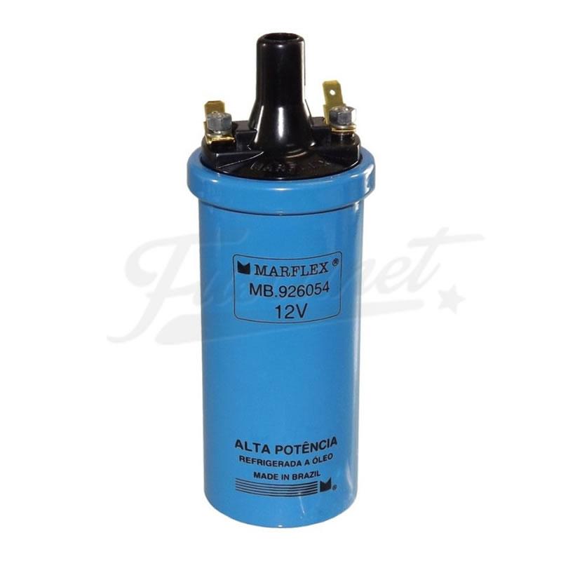 Bobina encendido 12v Azul platinos hotspark 054