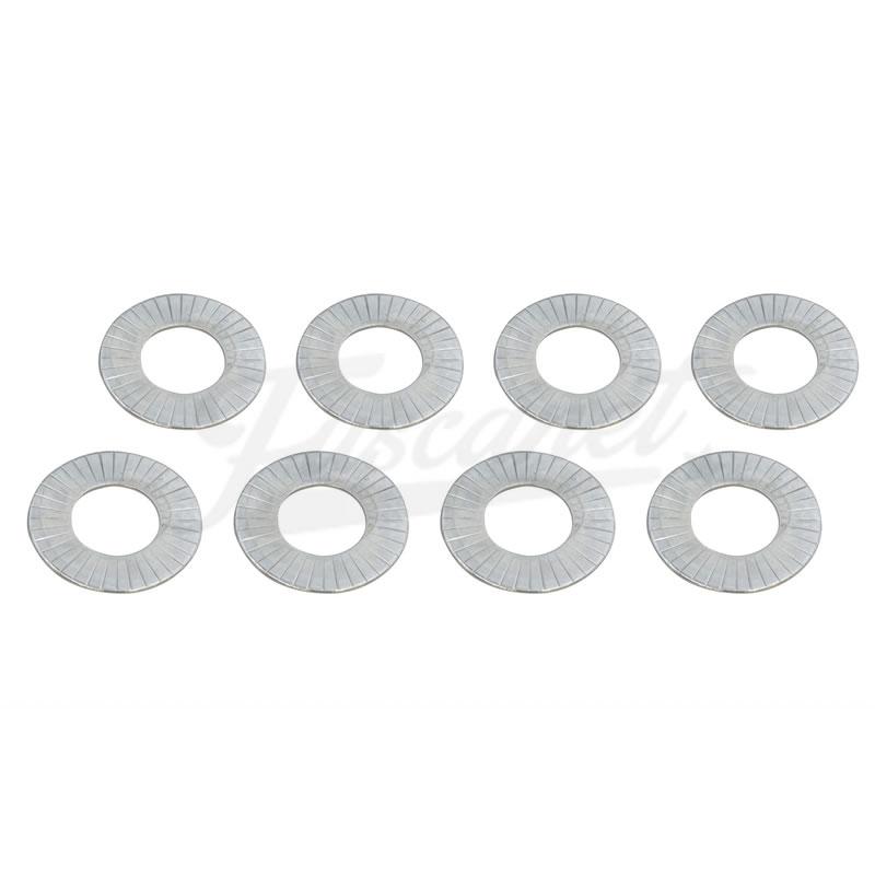 Jgo arandelas endurecidas para resortes de valvulas dobles