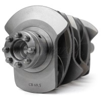 Cigueñal 69mm forjado 4140 contrapesado 8 pinos CB