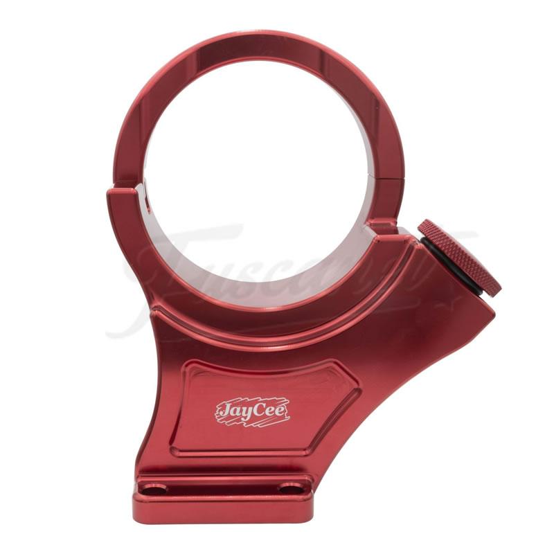 Soporte Base Torre Alternador JayCee Aluminio Billet Rojo