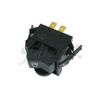 Llave de luz con dimmer fusca velocimetro cuadrado