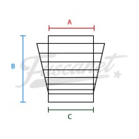 Kit pistones 77mm (1200cc 40hp) AA Pistons